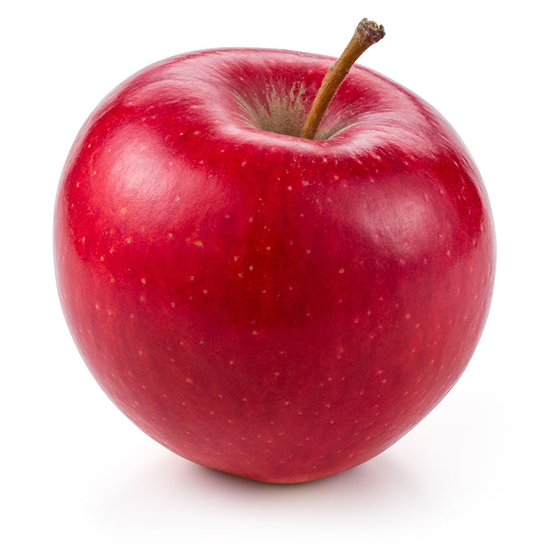 red apple